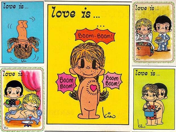 История создания комиксов Love is…