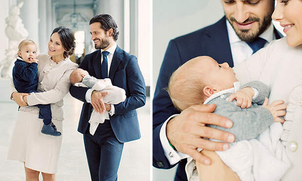 Его королевское милашество принц Габриель: Новые фотографии новорожденного принца Швеции