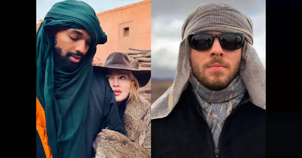 Мадонна с сыном от Гая Ричи и молодым женихом отдыхает в Марокко