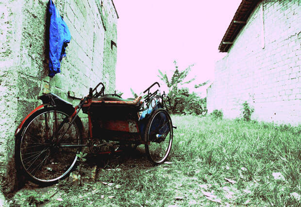 Забытые рикши город, рикша, транспорт, эстетика