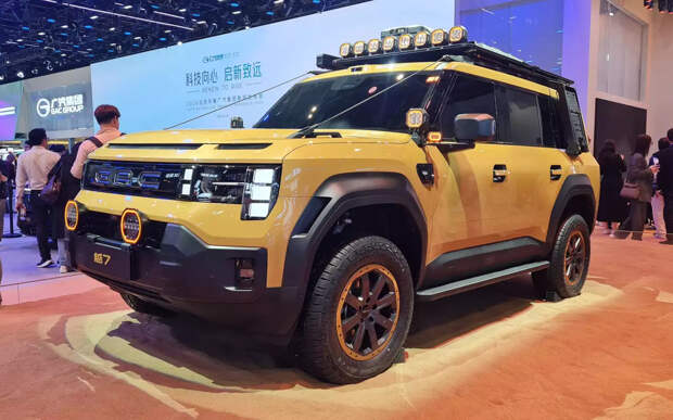 Брутальный ответ «вездеходам» Tank — представлен полноразмерный внедорожник GAC T75