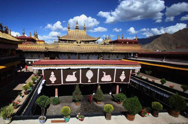 5. Джоканг, Лхаса. Тибет архитектура, факты, фото, храм