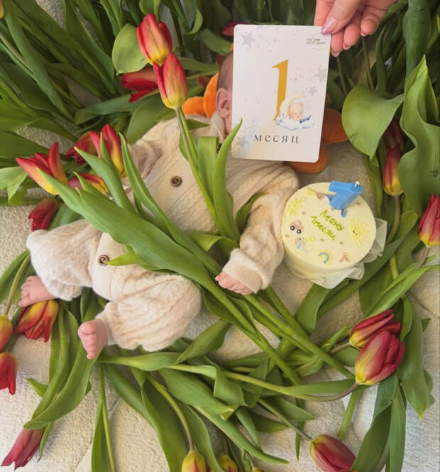 Жена Кирилла Туриченко рассказала, как прошел первый месяц материнства