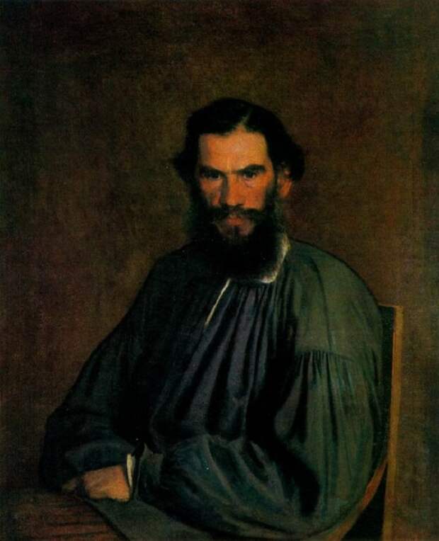 Иван Крамской «Портрет Л.Н. Толстого», 1873