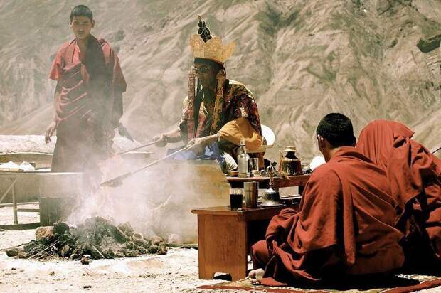 Буддийский храм Ки Гомпа (Key Gompa), Индия