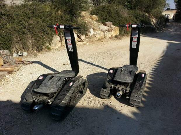 DTV Shredder – гибрид самоката, сегвея, скейтборда и вездехода. DTV Shredder – гибрид самоката, сегвея, скейтборда и вездехода.