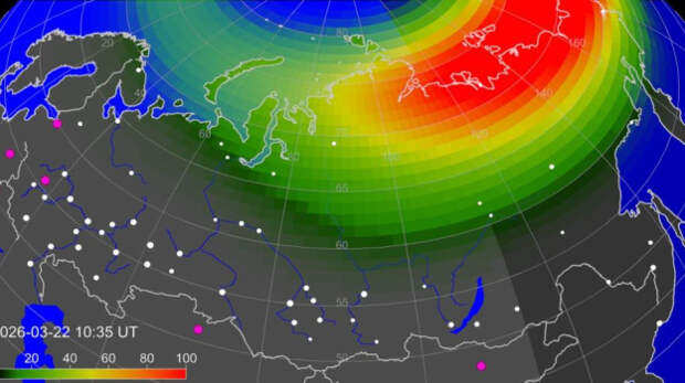 На Земле происходит всплеск интенсивности полярных сияний