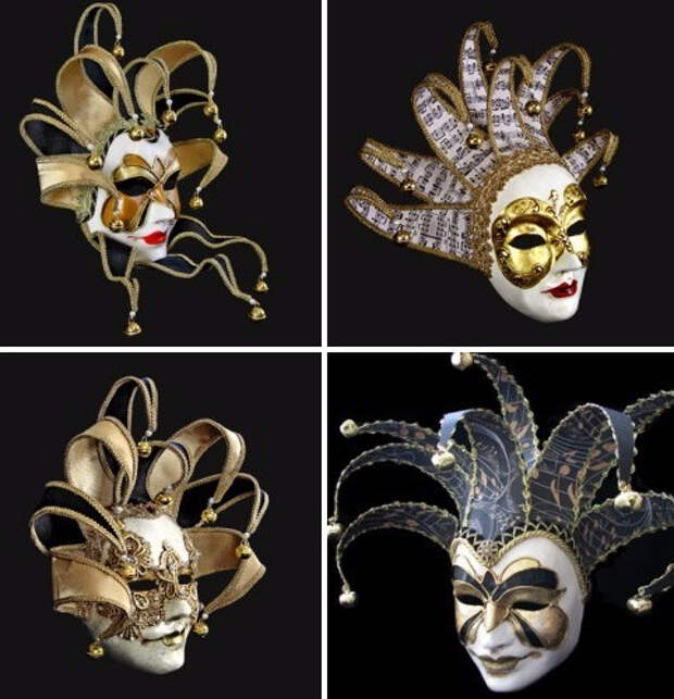 Как сделать карнавальную венецианскую маску Джокер (4) (482x500, 198Kb)