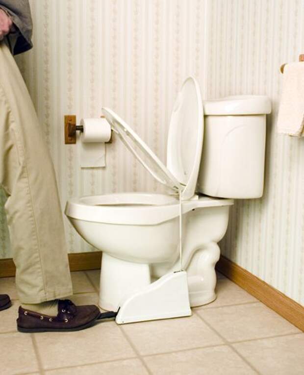 Toilet-Seat-Pedal-lifter-gadgets-for-lazy-people