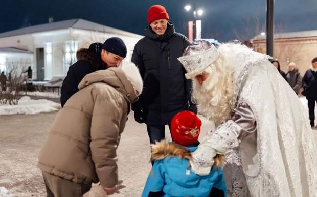 Павел Малков рассказал о прогулке в центре Рязани с Дедом Морозом