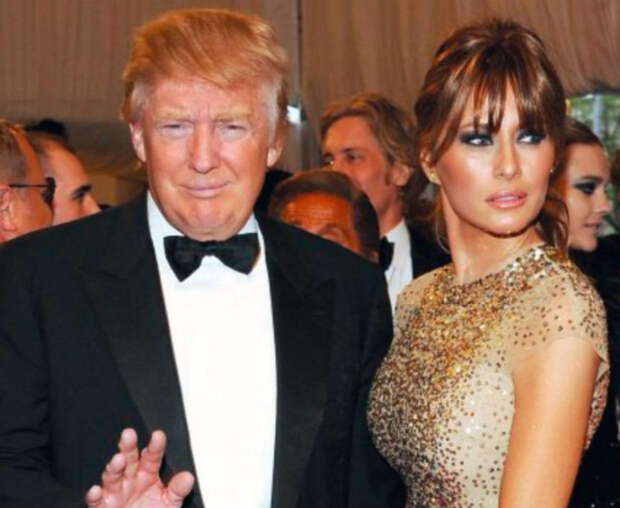 Дональд и Мелания Трамп. 