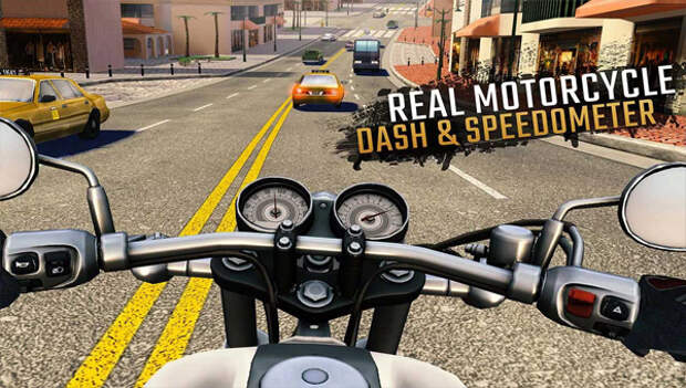 игра Moto Rider GO: Highway Traffic