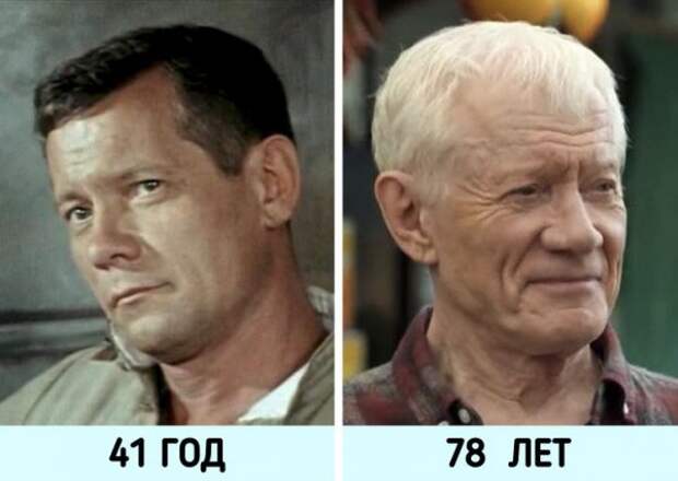 Отечественные знаменитости в молодости и сейчас