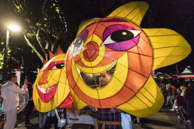 Luminous Lantern Parade в Австралии