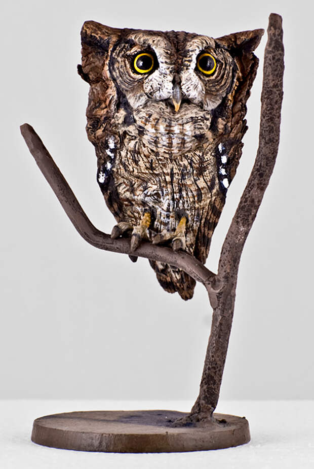 деревянные скульптурыKathy Boortz - Little Screech Owl - Photograph Copyright 2011 by J R Compton. All Rights Reserved. No Reproduction in Any Medium Without Specific Written Permission. деревянные скульптуры