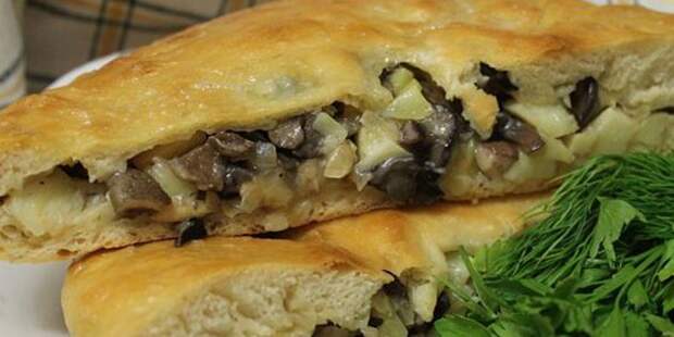 Рецепты осетинских пирогов с грибами и сыром