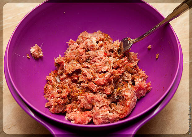 Пирог с мясом и еще кое с чем