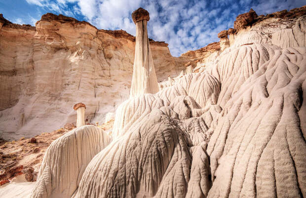 2. Каменные грибы из Аризоны интересно, история, камни, скалы, факты, чудеса света