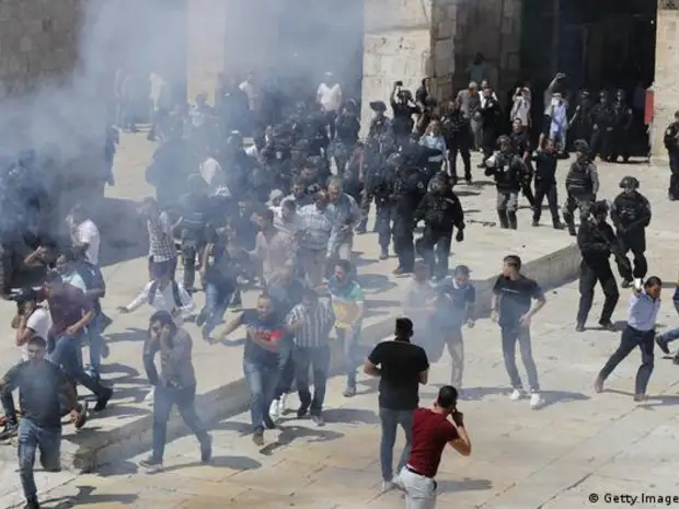 Страстная пятница в Иерусалиме превратилась в "кровавую"