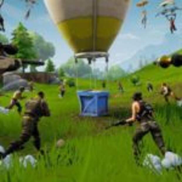 Песочница в Fortnite рухнула от нагрузки  