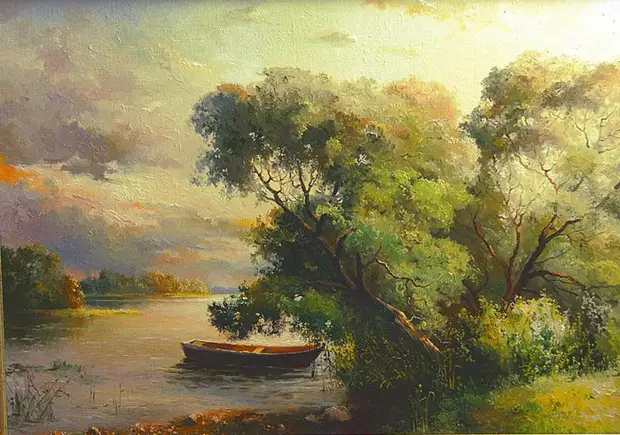 Латвийский художник-пейзажист Jan Bartkevics (Ян Барткевич)
