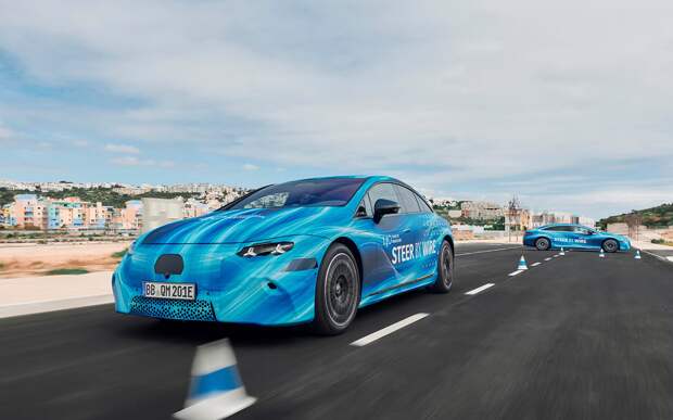 Выпущен первый автомобиль без механической связи между рулем и колесами