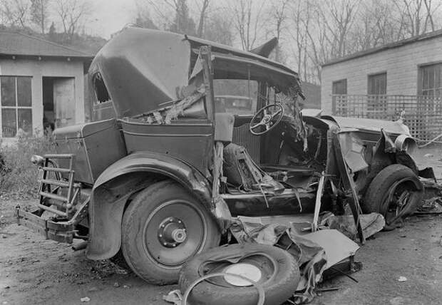 Аварии на старых американских фото авто, дтп, история