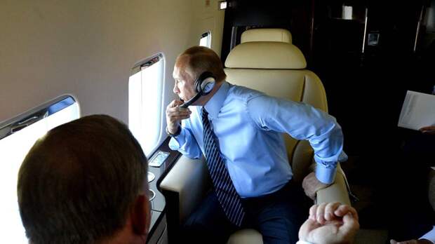 Видео с качкой самолета Путина при посадке в Пекине появилось в Сети