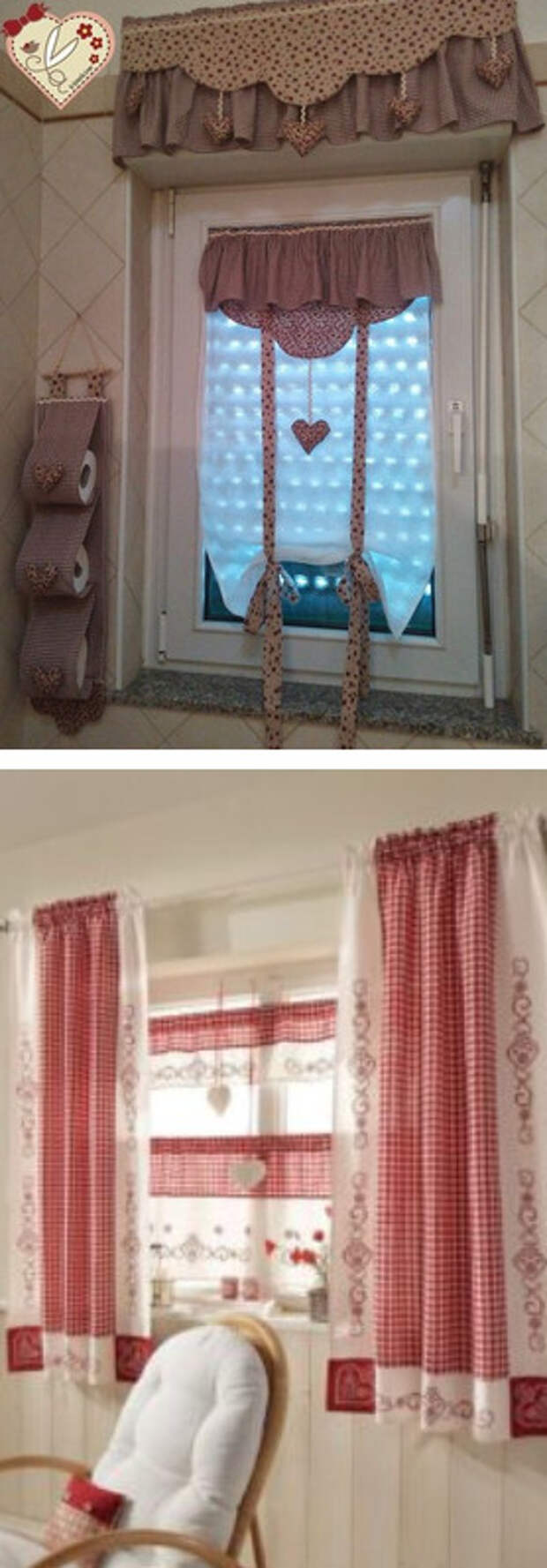Текстильные декор для дома из остатков ткани. Нежно и уютно...