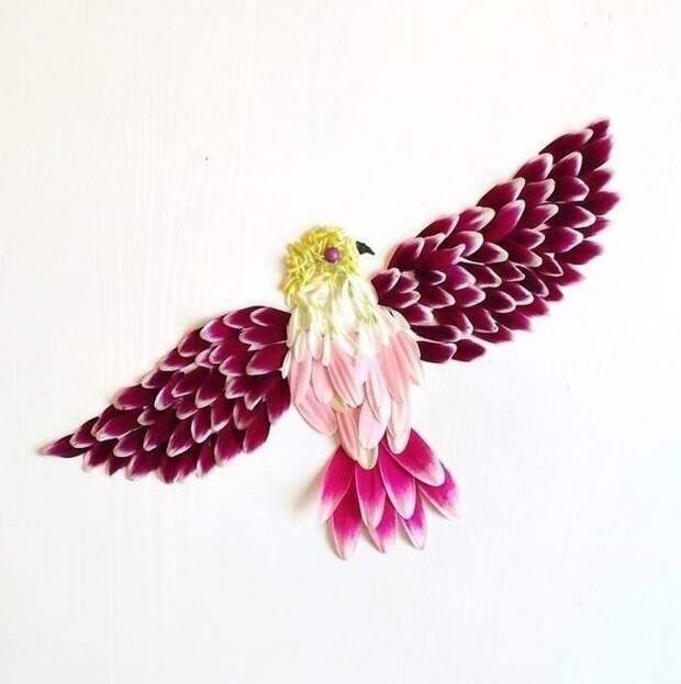 Лепестковая живопись