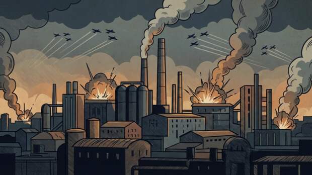 ВС России нанесли массированный и шесть групповых ударов по ВПК Украины