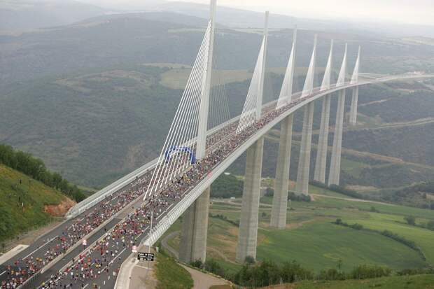 Cтроительство самого высокого моста в мире