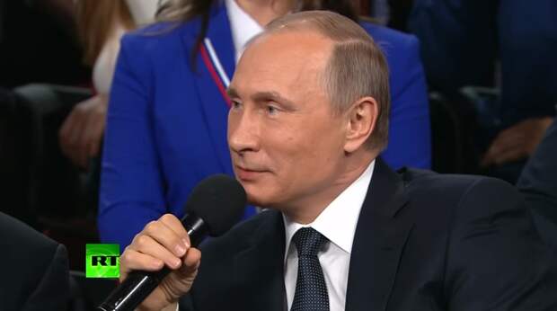 Владимир Путин поработал переводчиком на медиафоруме ОНФ