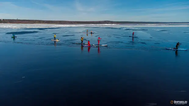 Саперы угнали льдину в Финском заливе