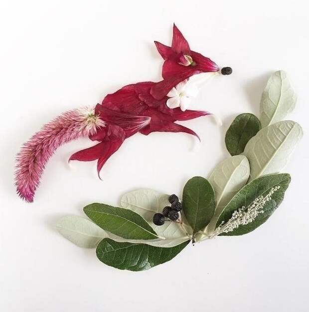 Лепестковая живопись