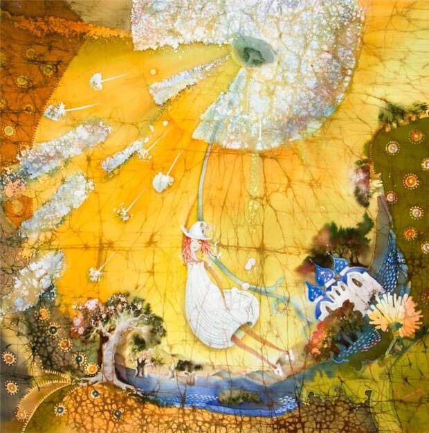 Волшебство батика: потрясающие работы Ирины Казимировой