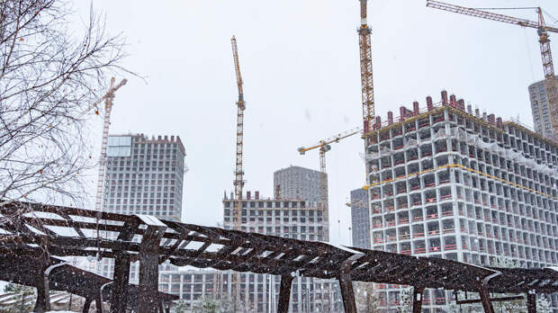Российские девелоперы с начала года запустили рекордную стройку жилья