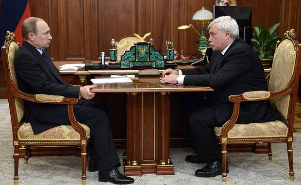 Рабочая встреча с губернатором Санкт-Петербурга Георгием Полтавченко