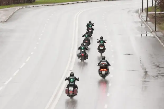 Нижний Новгород и Дзержинск связал масштабный мотопробег