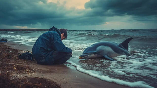 «Это мучение»: туристка сняла на видео дельфинов в тесном бассейне у закусочной в Сочи