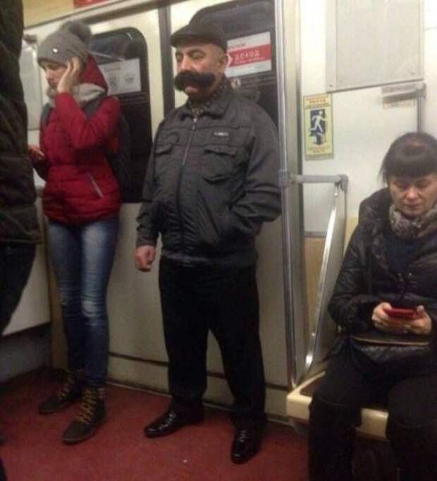 Странности в метро (32 фото)