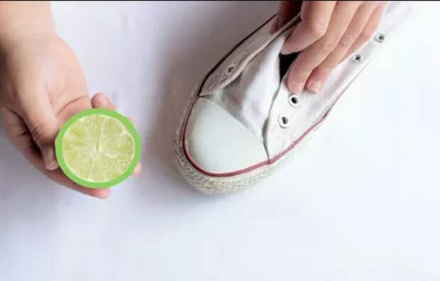 Лимон для белых кедов / Фото: ru.wikihow.com