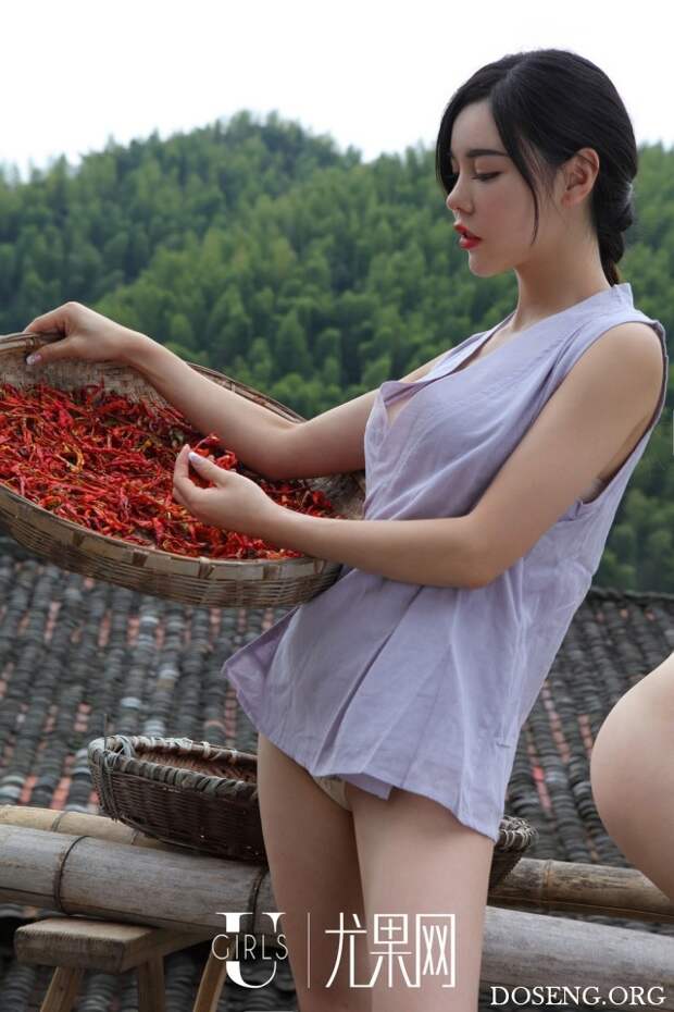 Любопытная фотосессия в сельской местности Китая