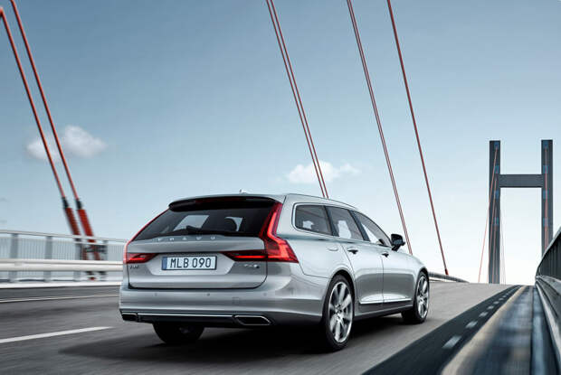 Новая модель Volvo V90 порадовала не только обликом! Новая модель Volvo V90 порадовала не только обликом! volvo, авто, универсал