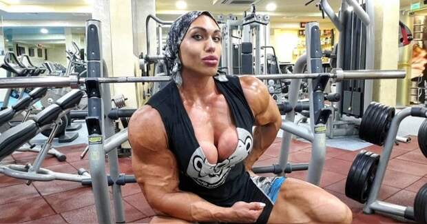 У Натальи Кузнецовой мышцы больше, чем у ее мужа