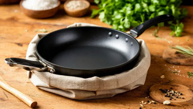 Чистка сковороды до зеркального блеска: нагар отлетает сам за пару часов
