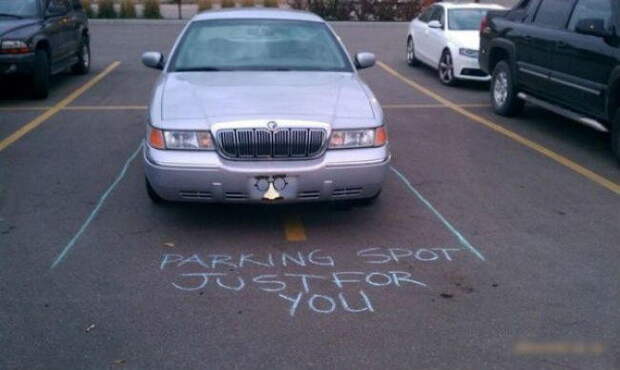 наказание за неправильную парковку