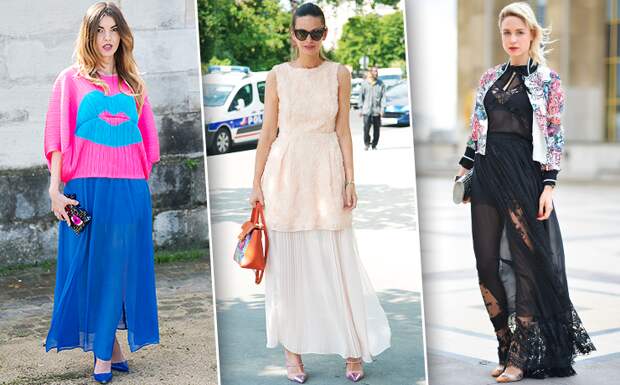 Как носить длинную юбку летом: 20 стильных и современных образов