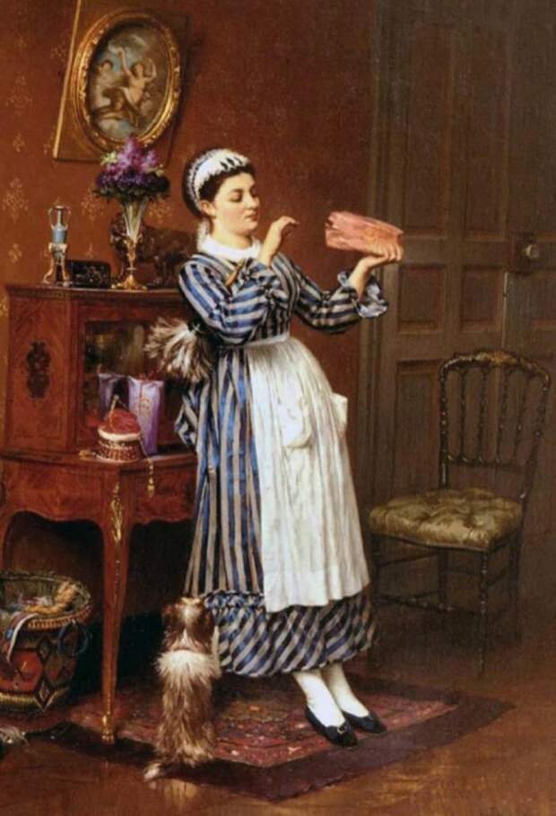Пьер Отен, «Сладости хозяйки», 1872 год