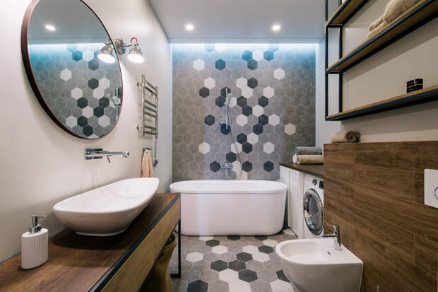 Дизайн ванной комнаты. Компания Бабич ремонт квартир